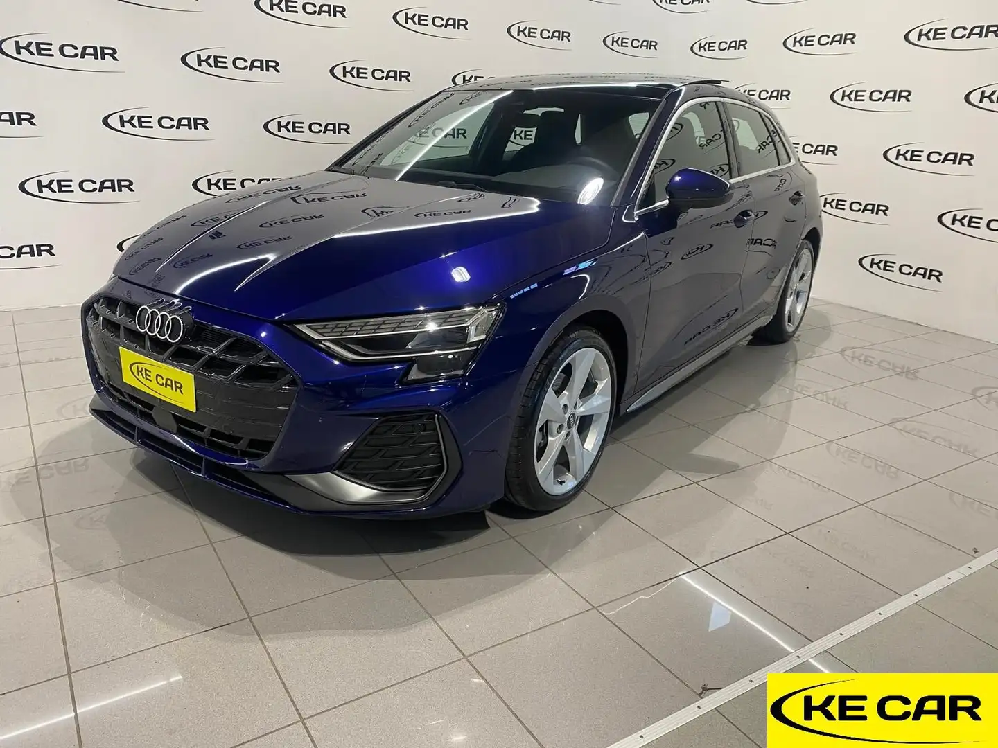 Audi A3 SPB 35 TDI S tronic S line RESTYLING TETTO PROMO Bleu - 1
