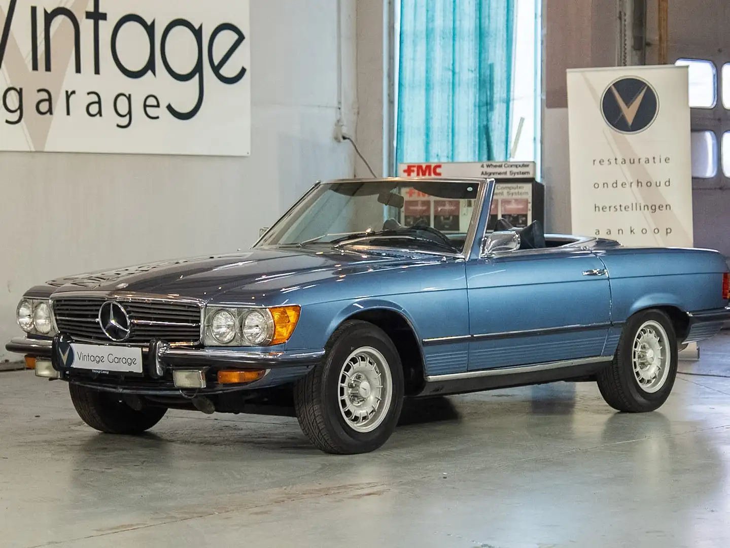 Mercedes-Benz SL 450 Mercedes-Benz 450 SL Blauw - 1
