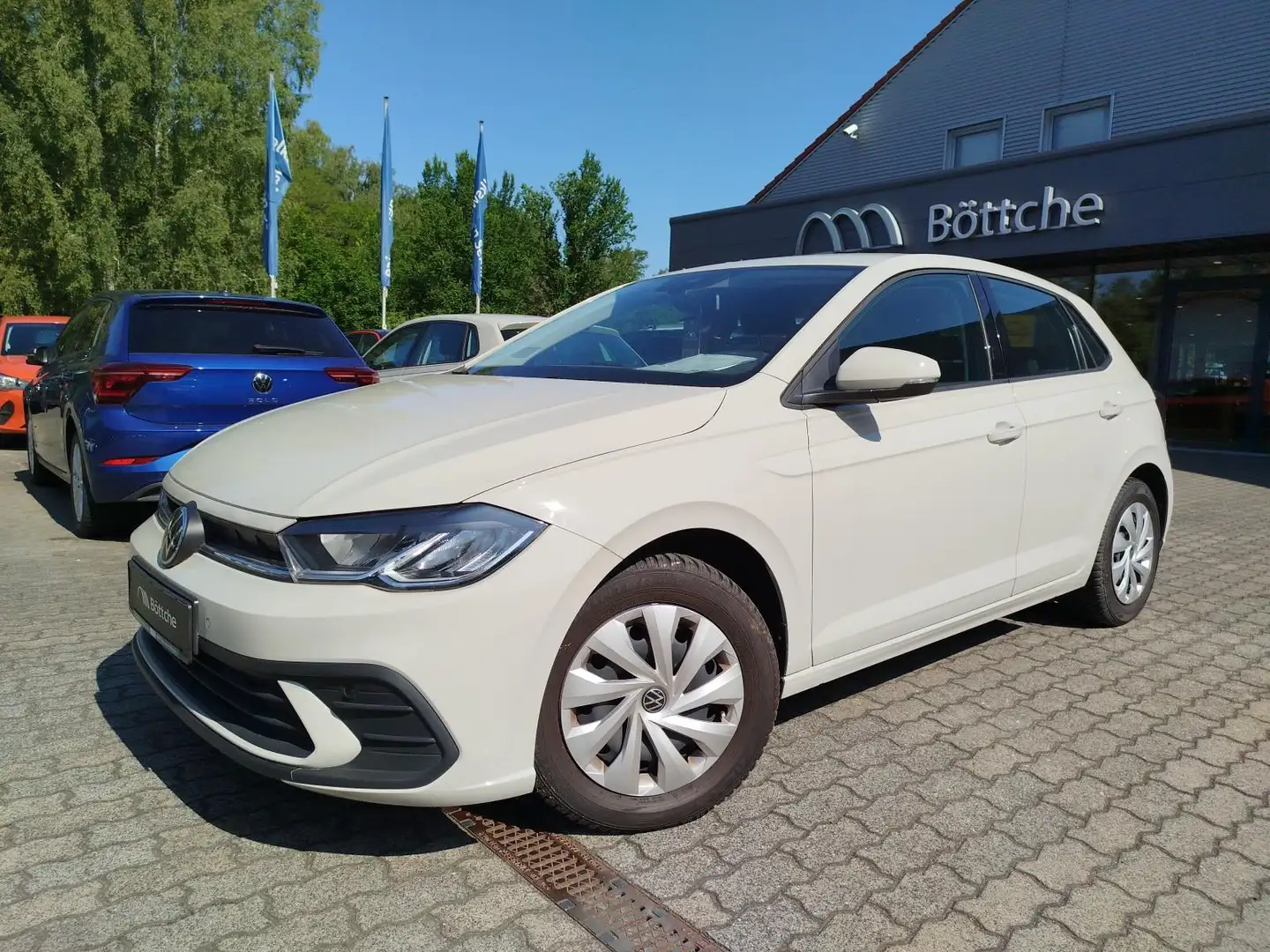 Volkswagen Polo Life 1.0 TSI NAVI*SITZHEIZUNG Grijs - 2