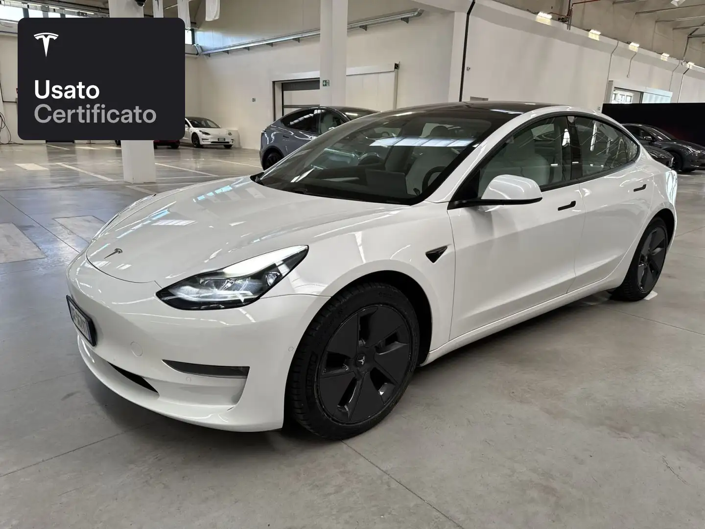 Tesla Model 3 Long Range AWD Bianco - 1