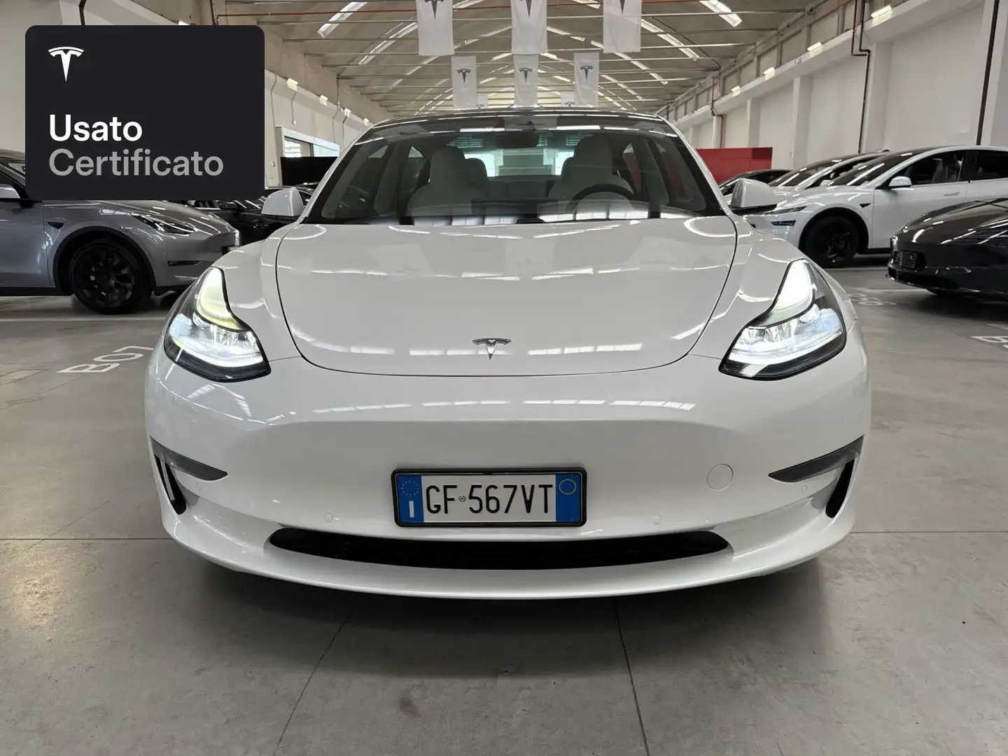 Tesla Model 3 Long Range AWD Bianco - 2