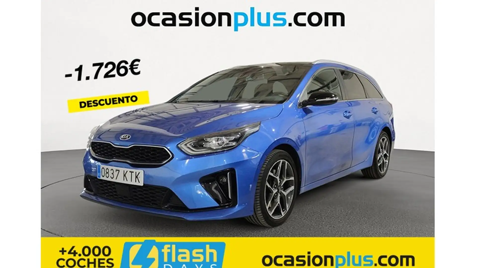 Kia Ceed / cee'd Tourer 1.6CRDi Eco-Dynamics GT Line DCT 136 Azul - 1