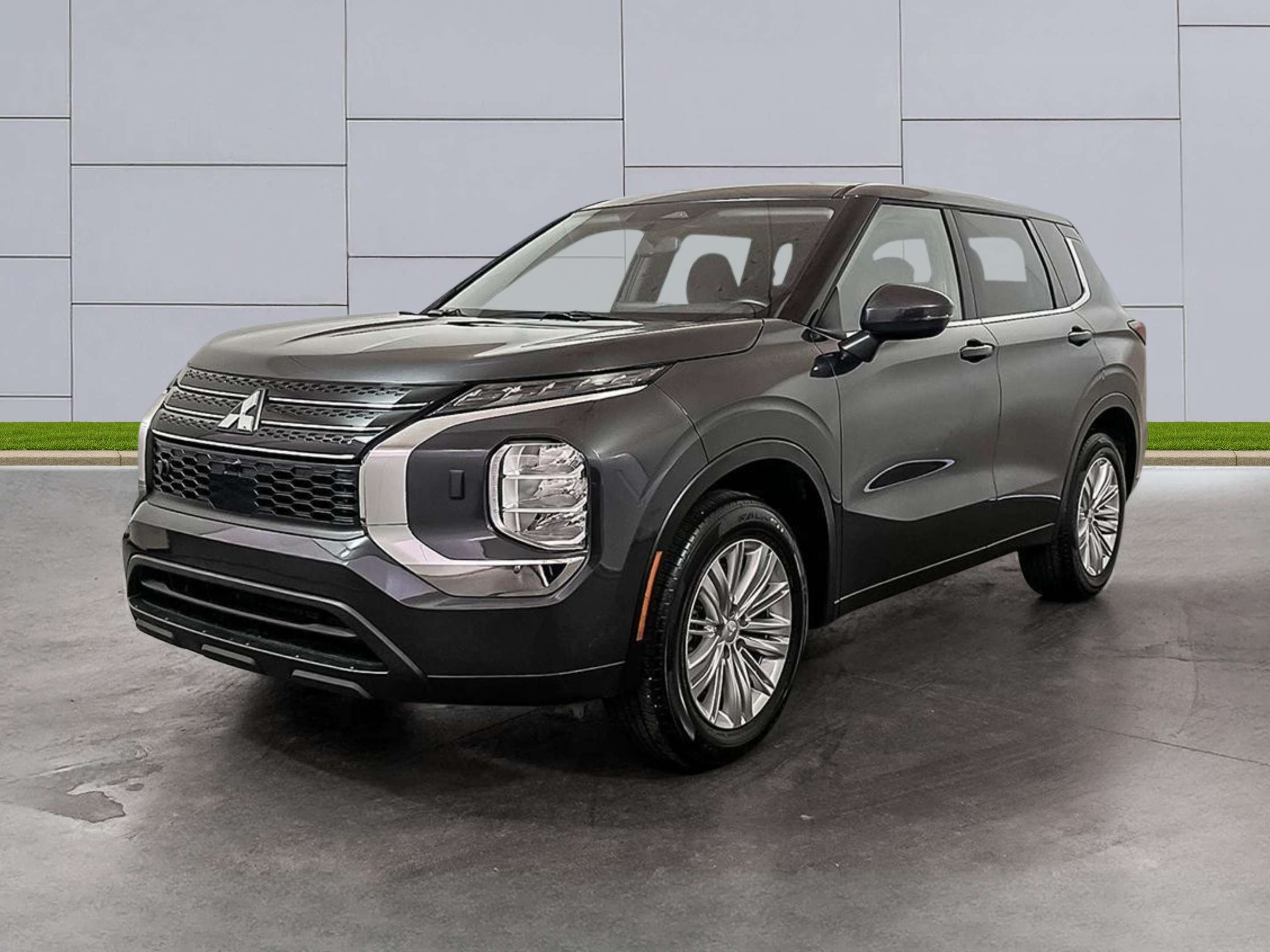 Gray 2024 Mitsubishi Outlander SUV / Crossover All-Wheel Drive Automatic