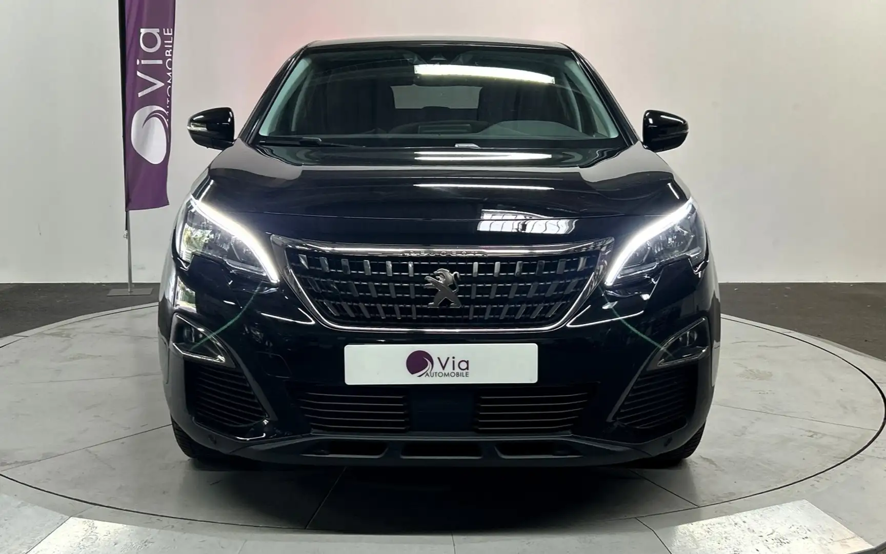 Peugeot 3008 BlueHDi 130ch S\u0026amp;S BVM6 Active Business / Caméra AR / CarPlay Noir - 2
