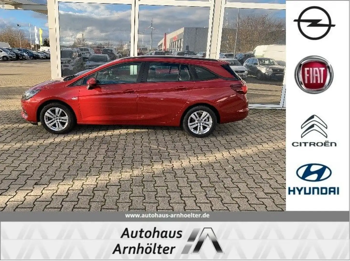 Opel Astra K Sports Tourer Edition Start/Stop Rood - 1