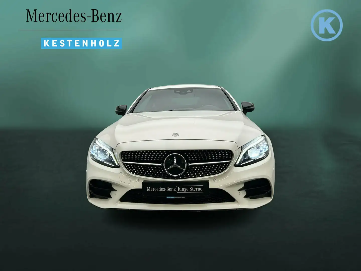Mercedes-Benz C 300 C 300 AMG+NIGHT+DISTRO+360°+BURME+KEYL+AMBI+MLED Blanc - 2