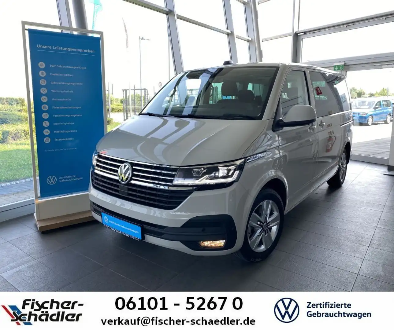 Volkswagen T6 Multivan T6.1 Multivan Comfortline 2.0TDI*DSG*AHK*Navi*LE Grau - 1