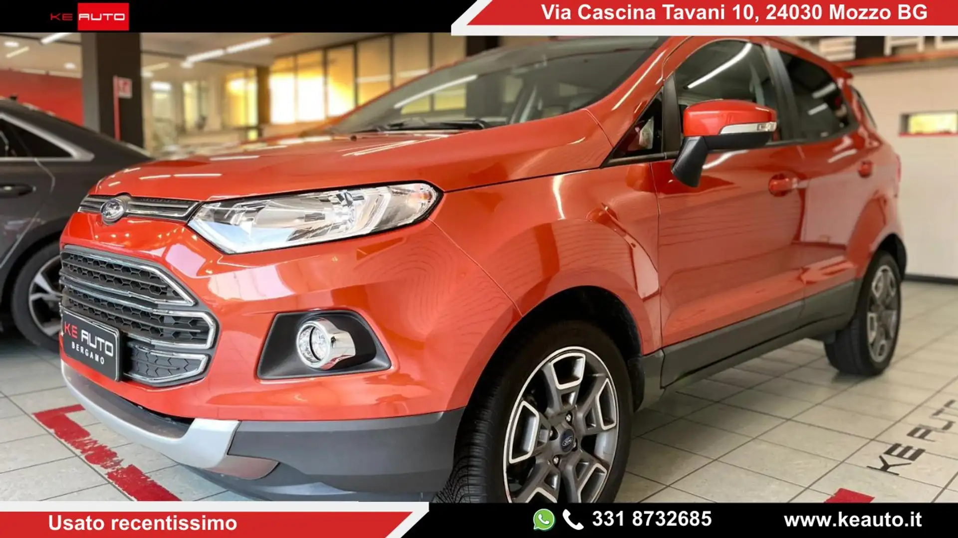 Ford EcoSport EcoSport 1.0 ecoboost  125cv Titanium Oranje - 1