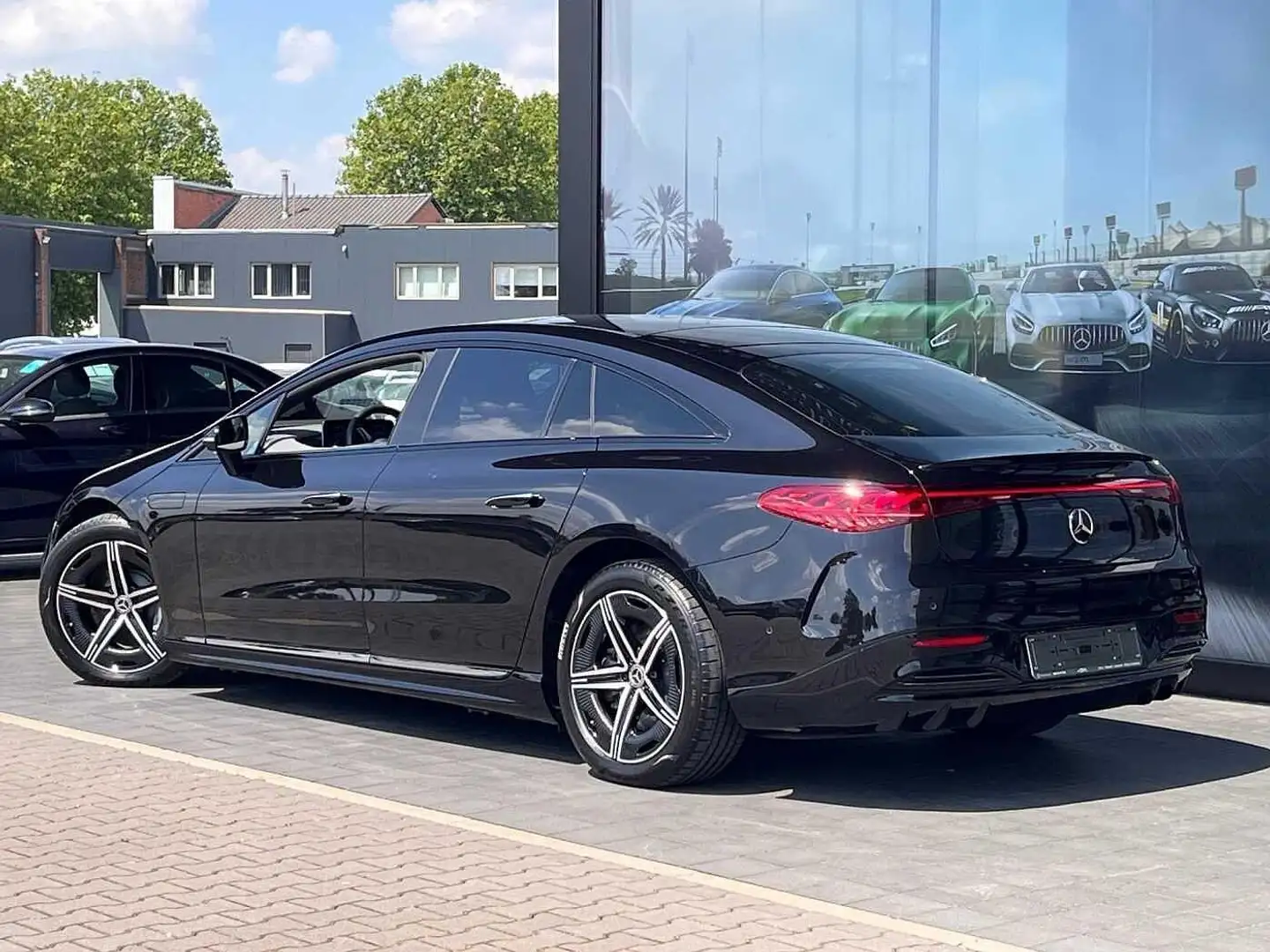 Mercedes-Benz EQS 450+ AMG/Pano/massagezetels/full Noir - 2