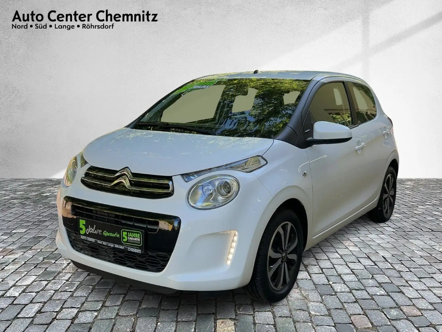 Citroen C1 VTI 72 Shine 5türig Klimaautomatik/SHZ/Kamera Blanc - 2