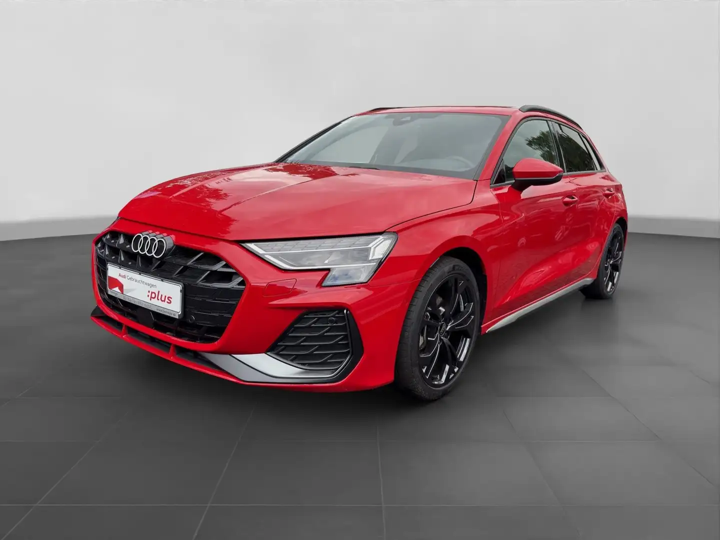 Audi A3 30 TFSI S LINE LM18 MATRIX AHK KAME Rood - 2