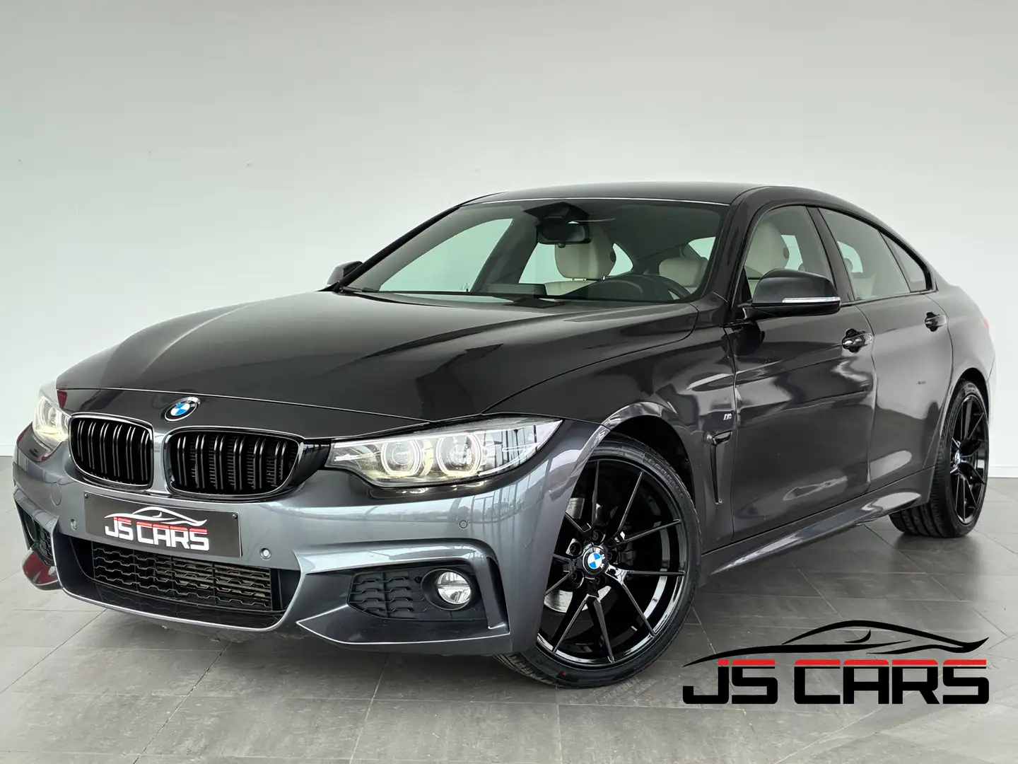 BMW 418 dA Gran Coupé FULL PACKM-GPS-CUIR-CAMERA-JANTES19 Gris - 1