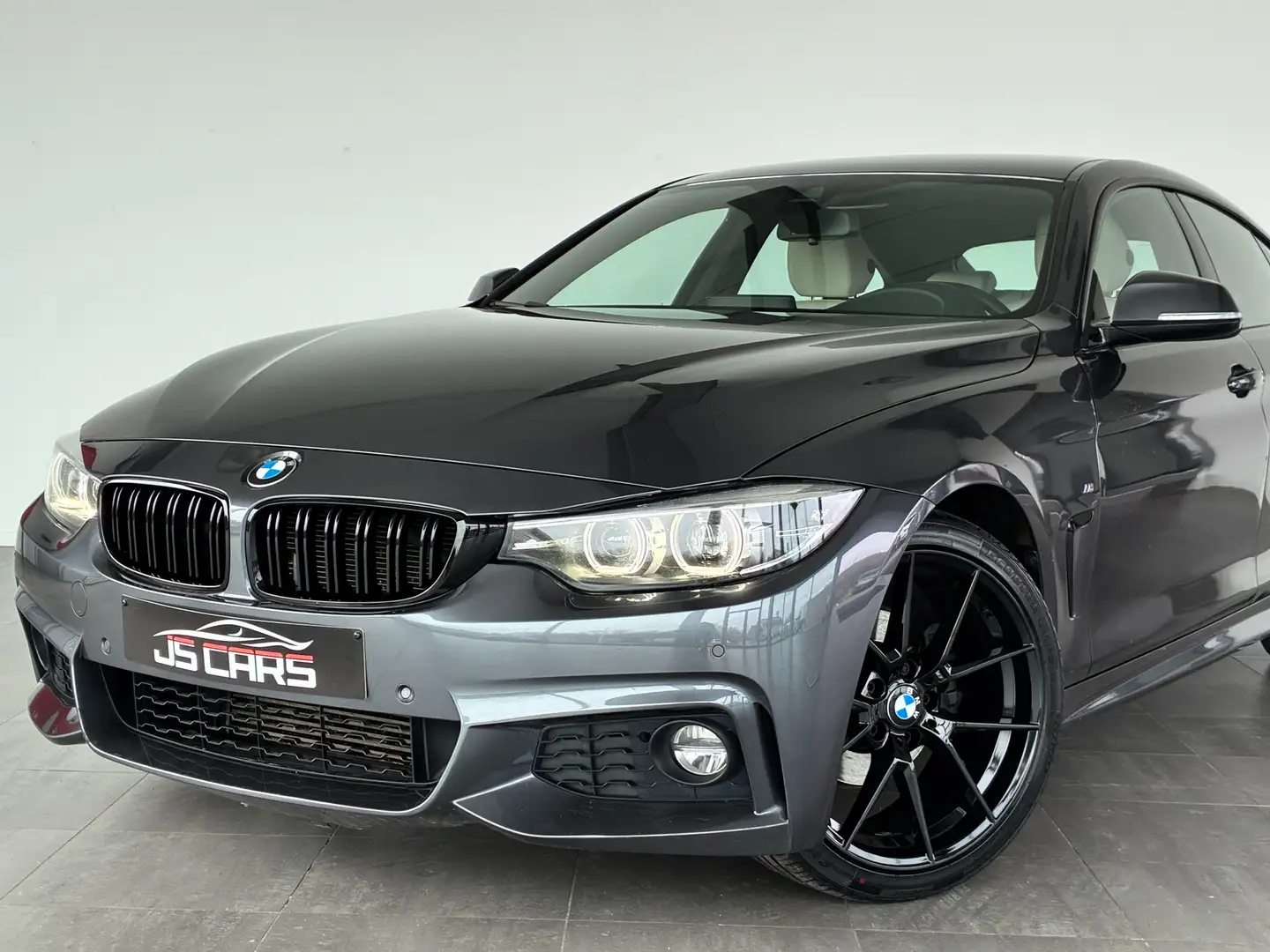 BMW 418 dA Gran Coupé FULL PACKM-GPS-CUIR-CAMERA-JANTES19 Gris - 2