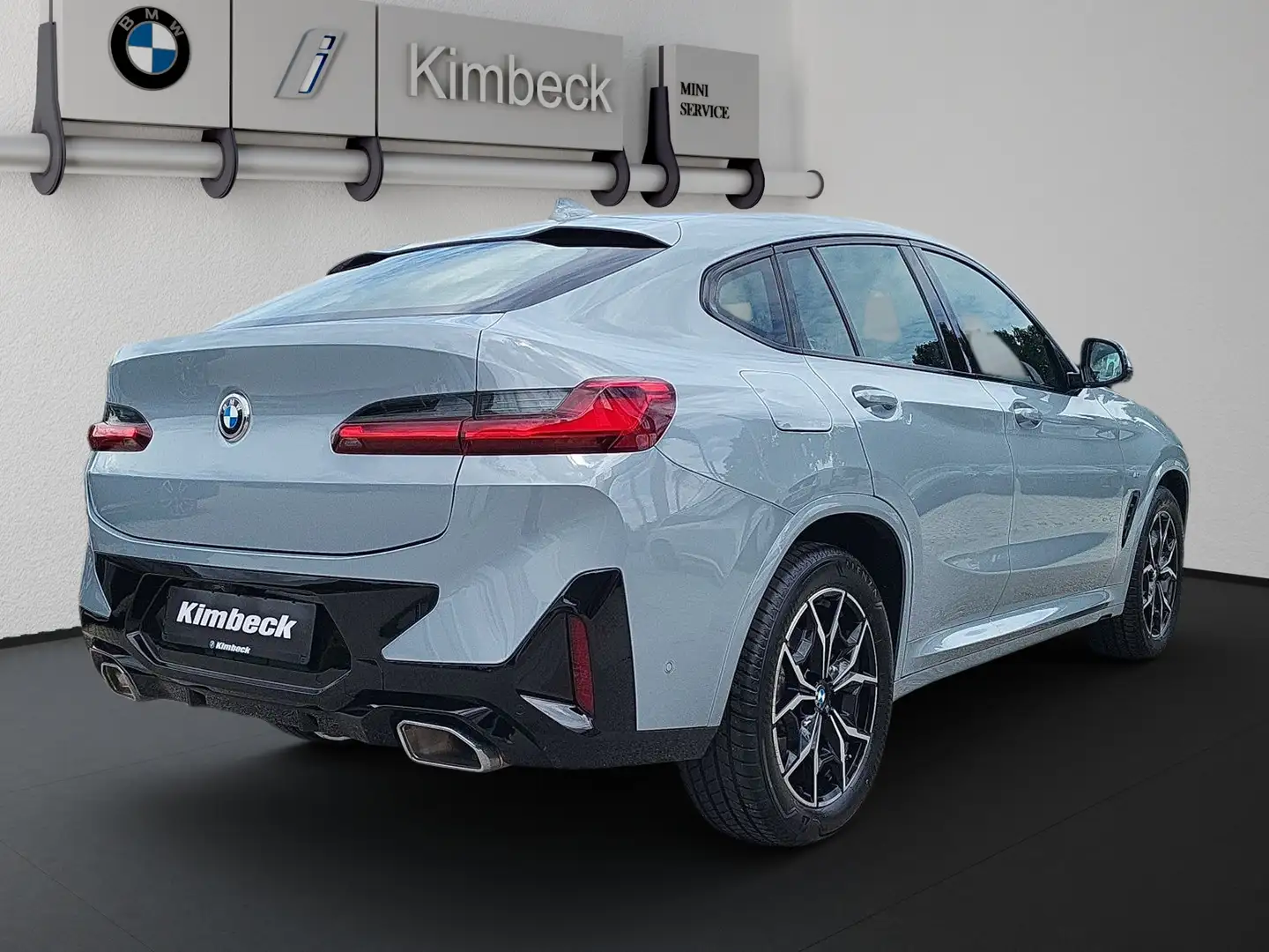 BMW X4 xDrive20d M SPORT Laser ACC HeadUp AHK Lenkhzg Grau - 2