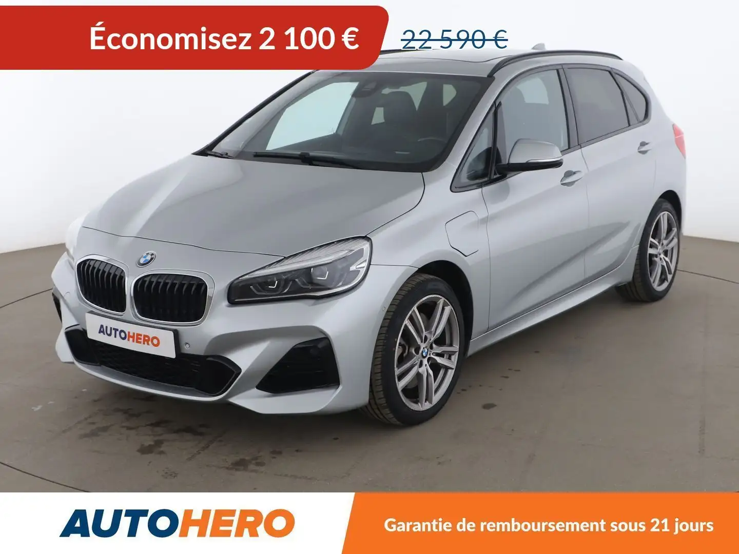BMW 225 Active Tourer 225xe M Sport BVA6 Gris - 1