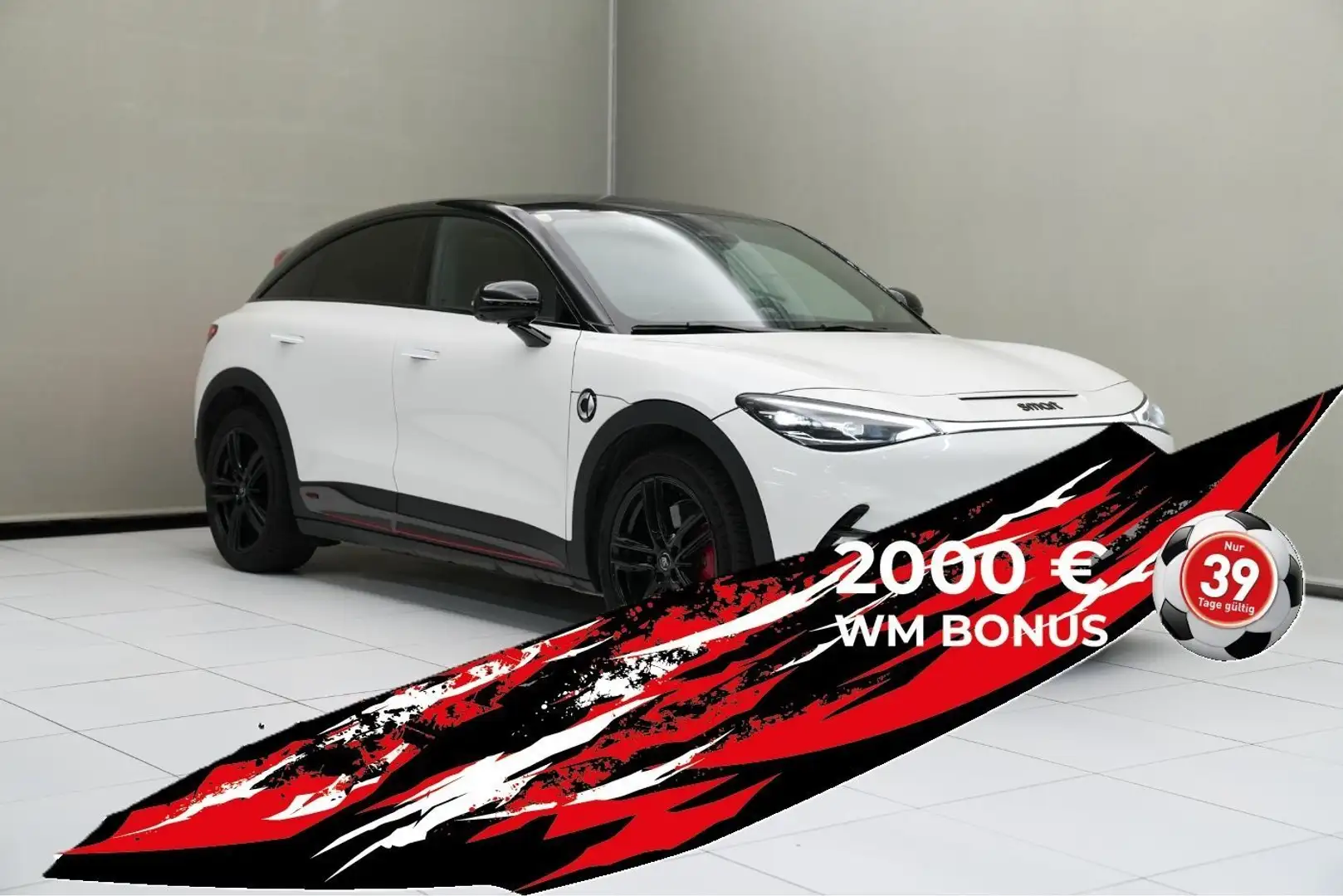 smart #3 BRABUS PDC SpurH Weiß - 2