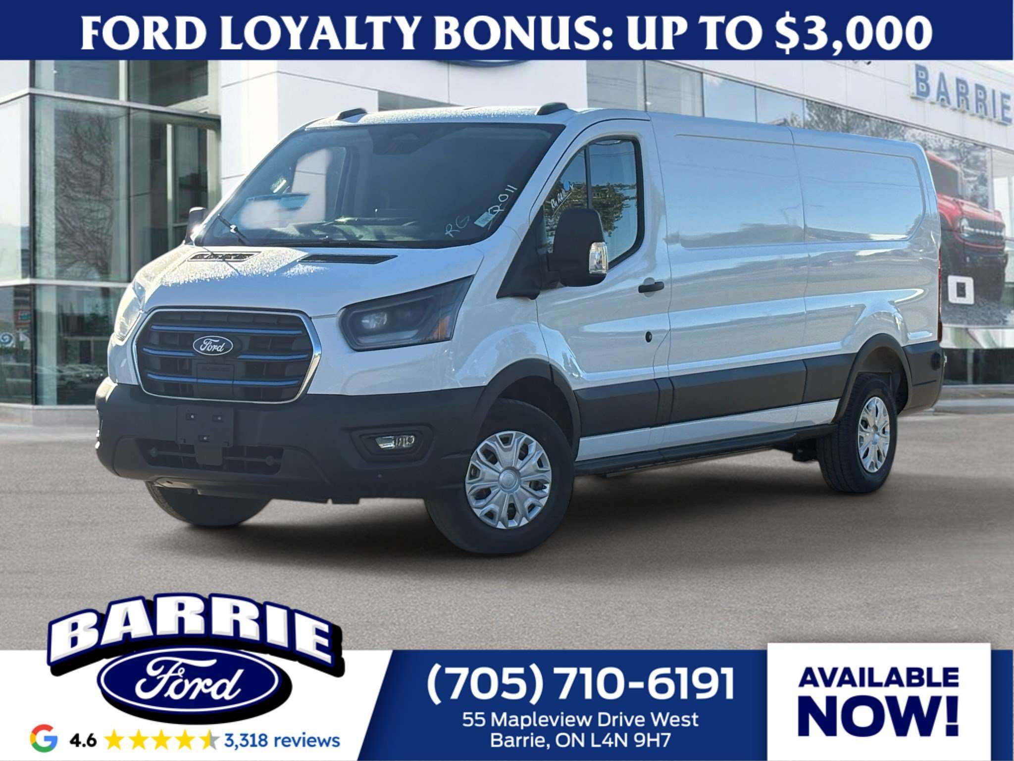 2027 Ford Transit E-Transit Cargo Van