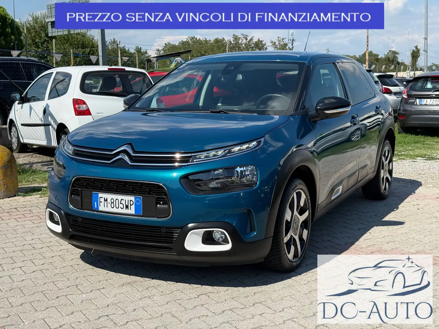 Citroen C4 Cactus PureTech 130cv Shine *TETTO*NAVI*CAMERA*CARPLAY* Blu/Azzurro - 1