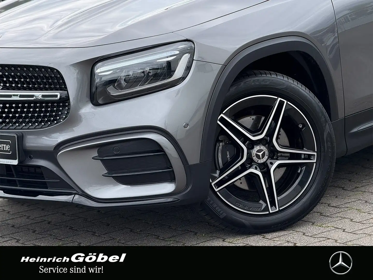 Mercedes-Benz GLB 200 AMG-ADV+ KLG-KP NP TW KAM LED AMB SH Grijs - 2