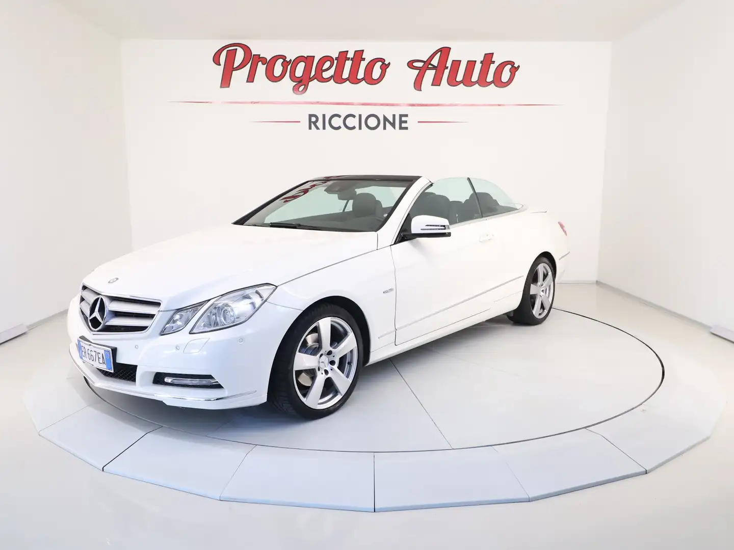 Mercedes-Benz E 220 Classe E cdi be Avantgarde BIXENO TEL NAVI PELLE Wit - 1