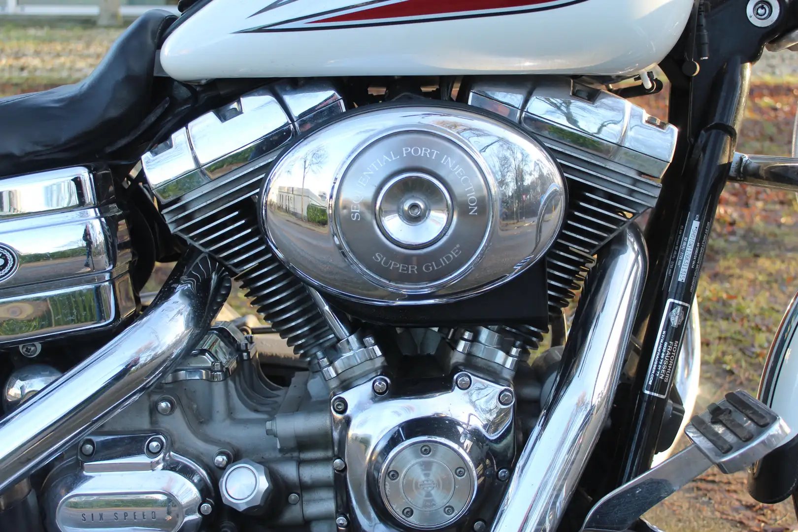 Harley-Davidson Dyna Super Glide Fehér - 2