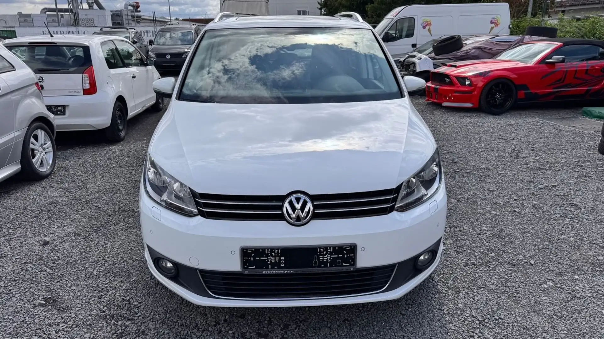 Volkswagen Touran Life Blanc - 2