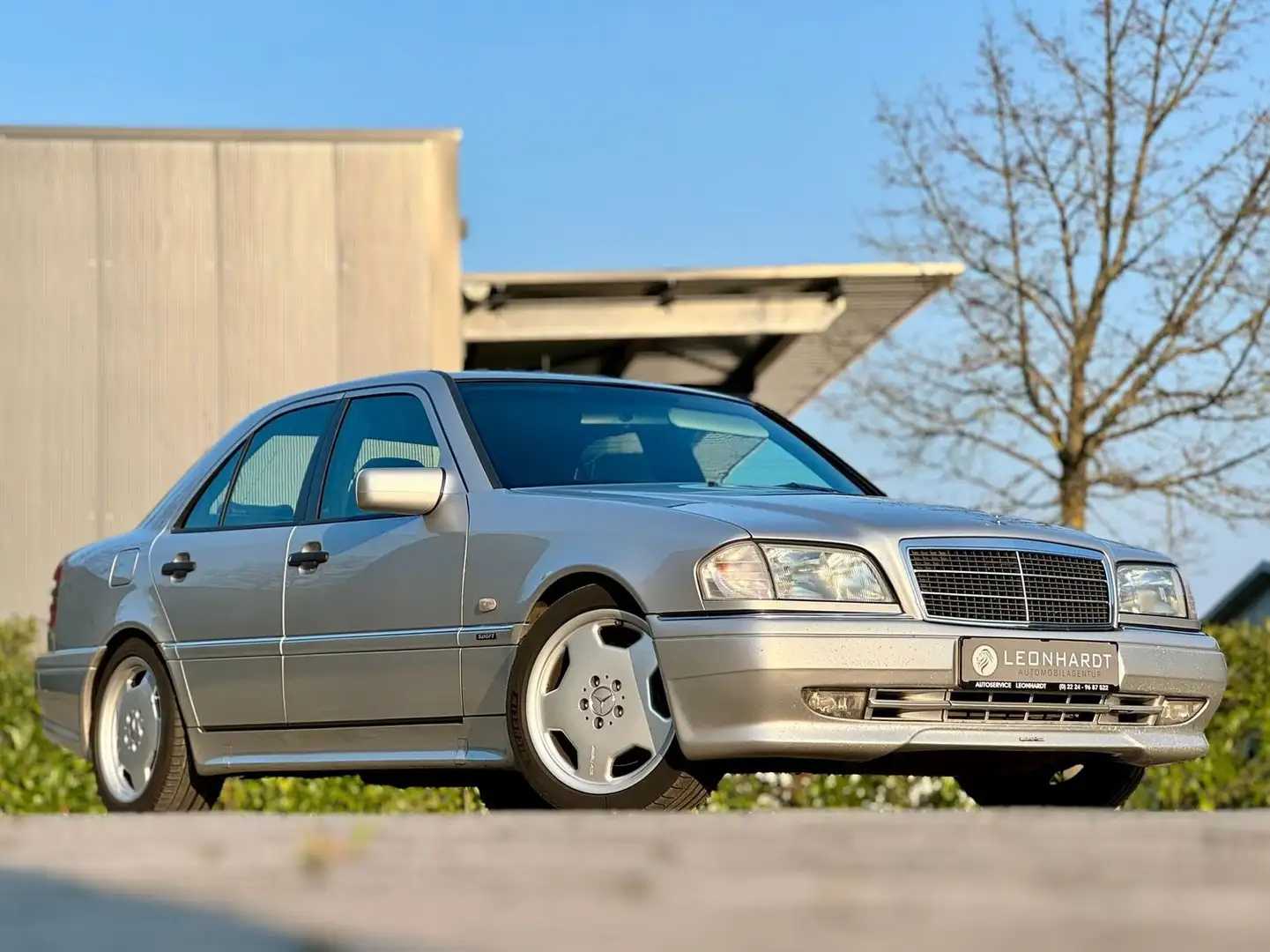 Mercedes-Benz C 36 AMG TOP Zustand|Fast Oldtimer(202.028)|TÜV Neu|Orig. Ezüst - 1