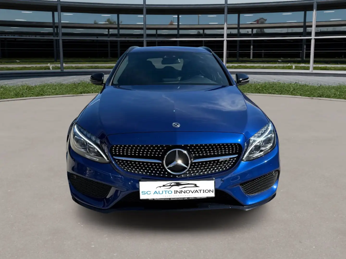 Mercedes-Benz C 43 AMG T 4-Matic+LED+Navi+SHZ+Standheiz.+Sport Blau - 2