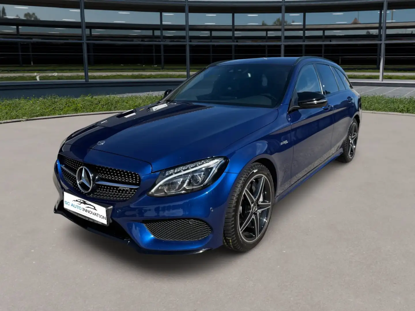 Mercedes-Benz C 43 AMG T 4-Matic+LED+Navi+SHZ+Standheiz.+Sport Blau - 1