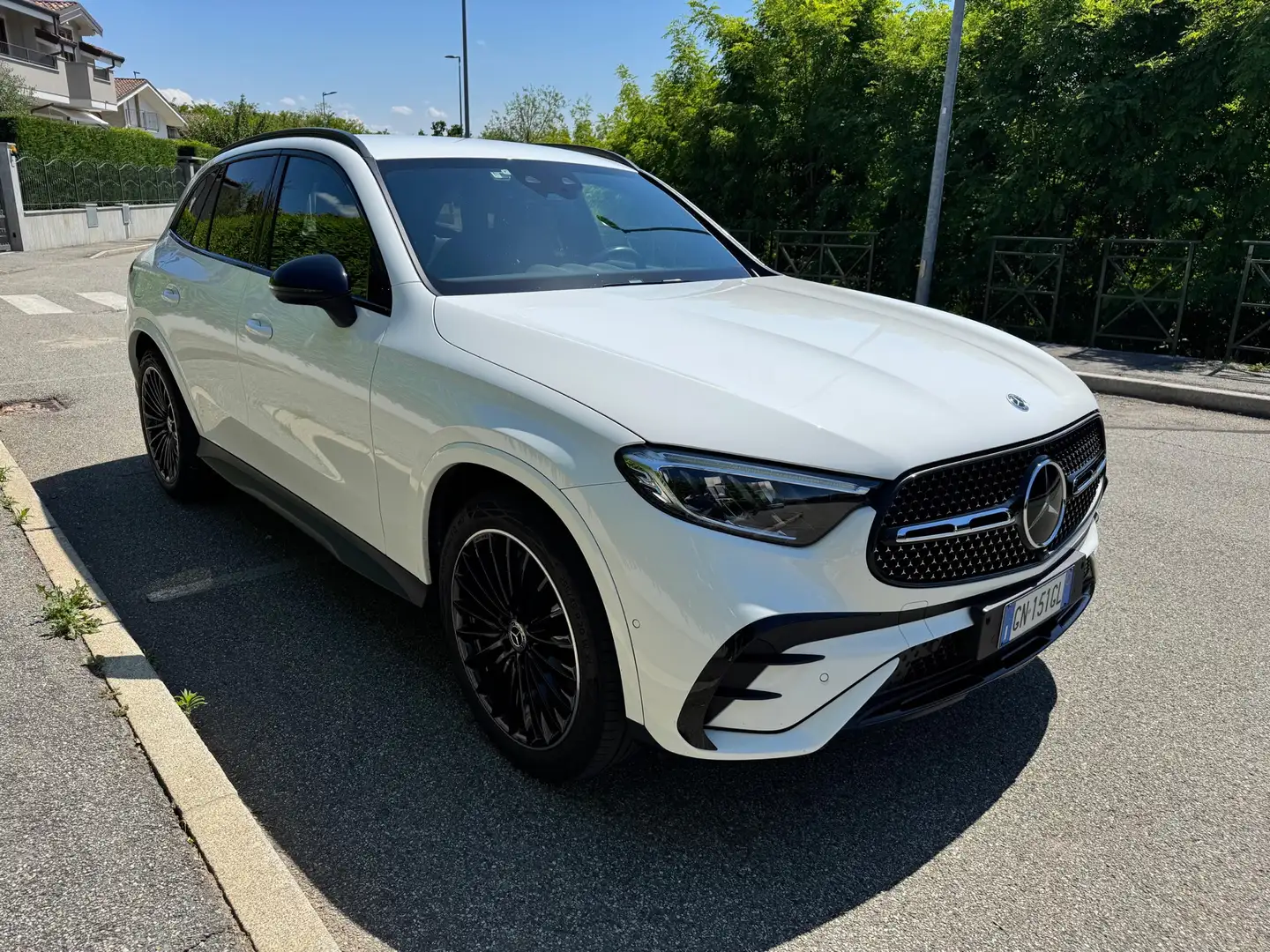 Mercedes-Benz GLC 300 AMG Line Advanced mqev 4matic auto Bianco - 1