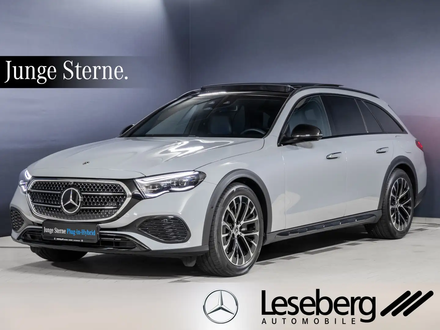 Mercedes-Benz E 300 E 300 de T 4M All-Terrain DIG.LIGHT/AHK/Pano/HUD Gris - 1