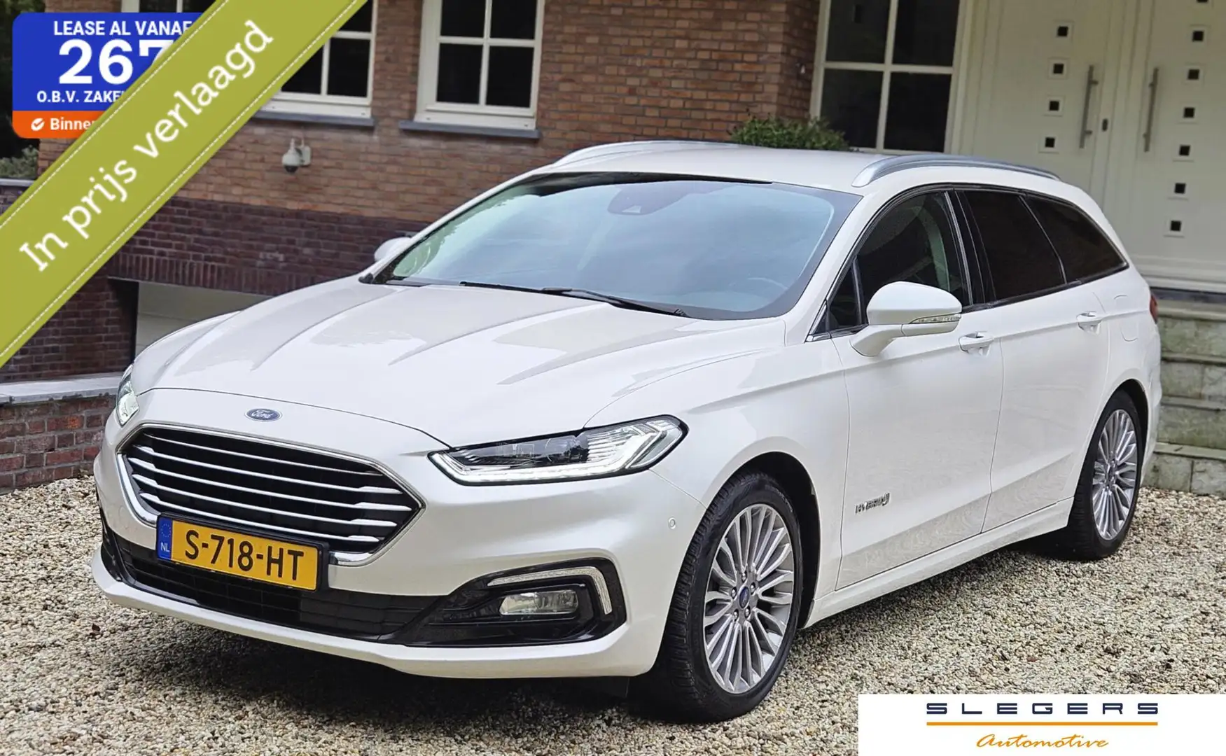Ford Mondeo Wagon 2.0 IVCT HEV Titanium hybride automaat Wit - 1