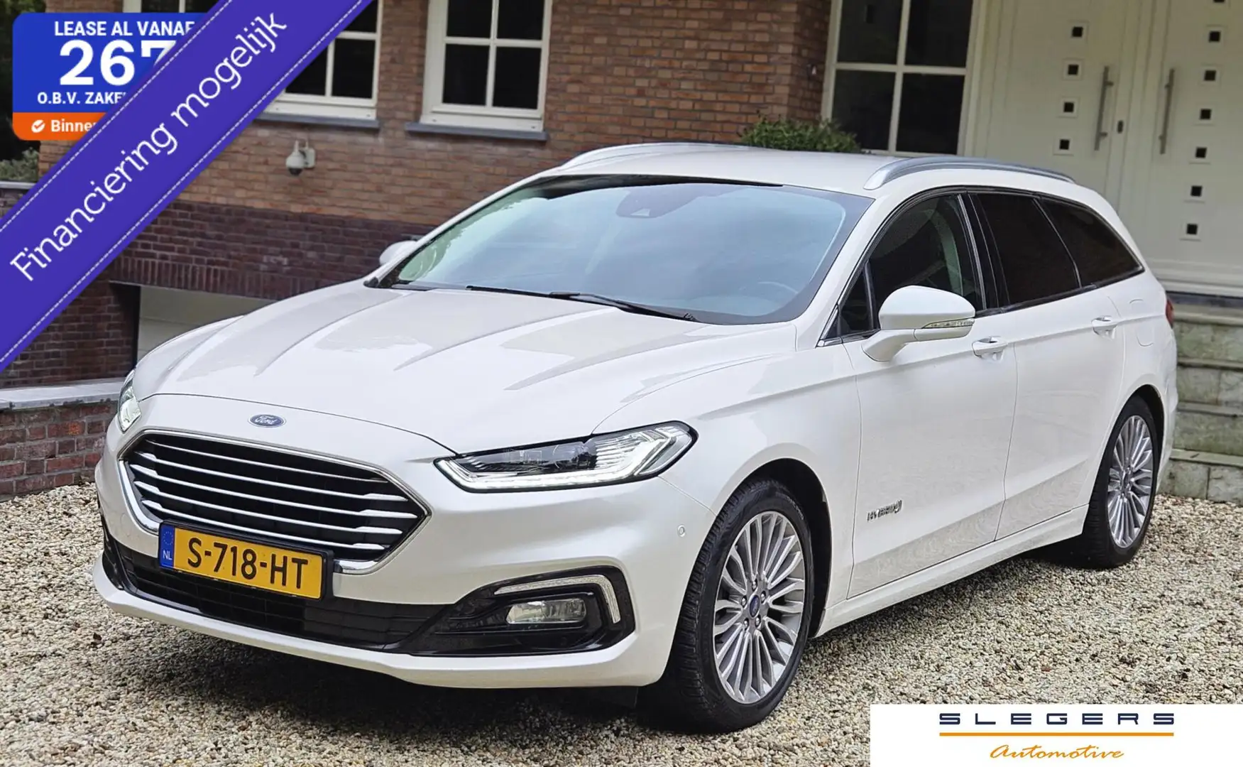 Ford Mondeo Wagon 2.0 IVCT HEV Titanium hybride automaat Blanc - 1