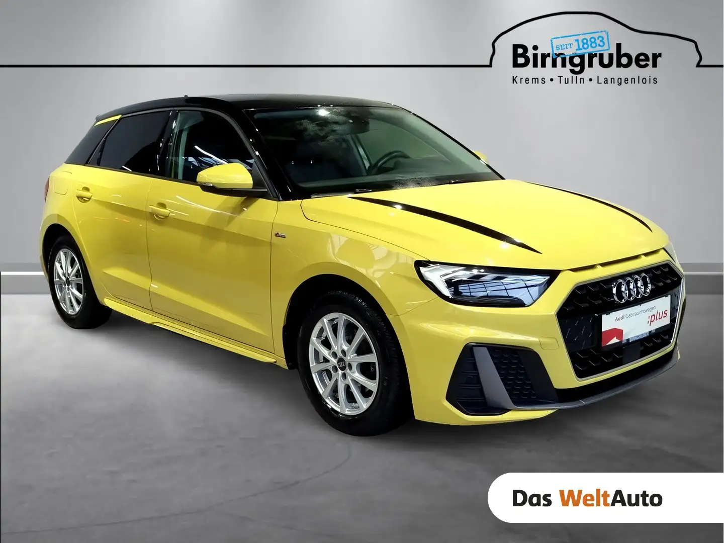 Audi A1 30 TFSI S line exterieur Gelb - 1