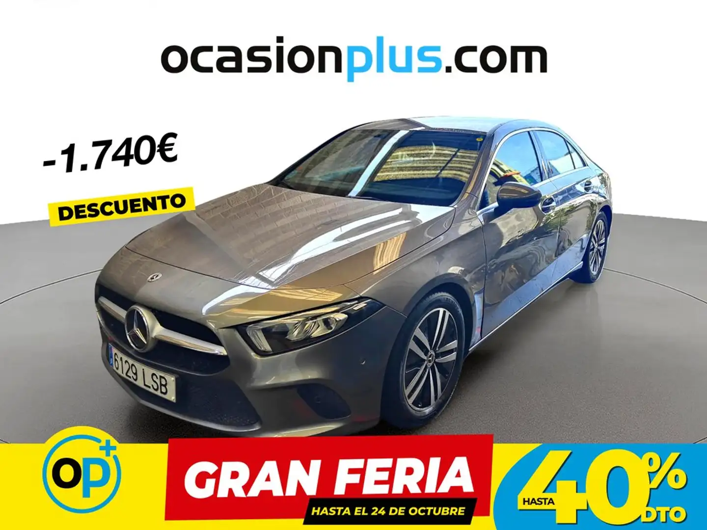 Mercedes-Benz A 180 180d Sedán 8G-DCT Gris - 1