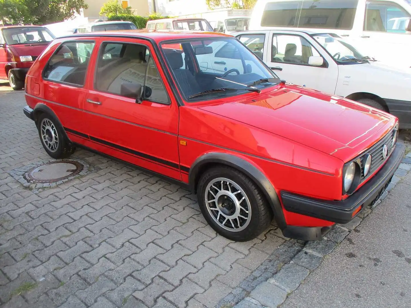 Volkswagen Golf GTD Golf Golf II GTD,  Originalzustand, Rojo - 2