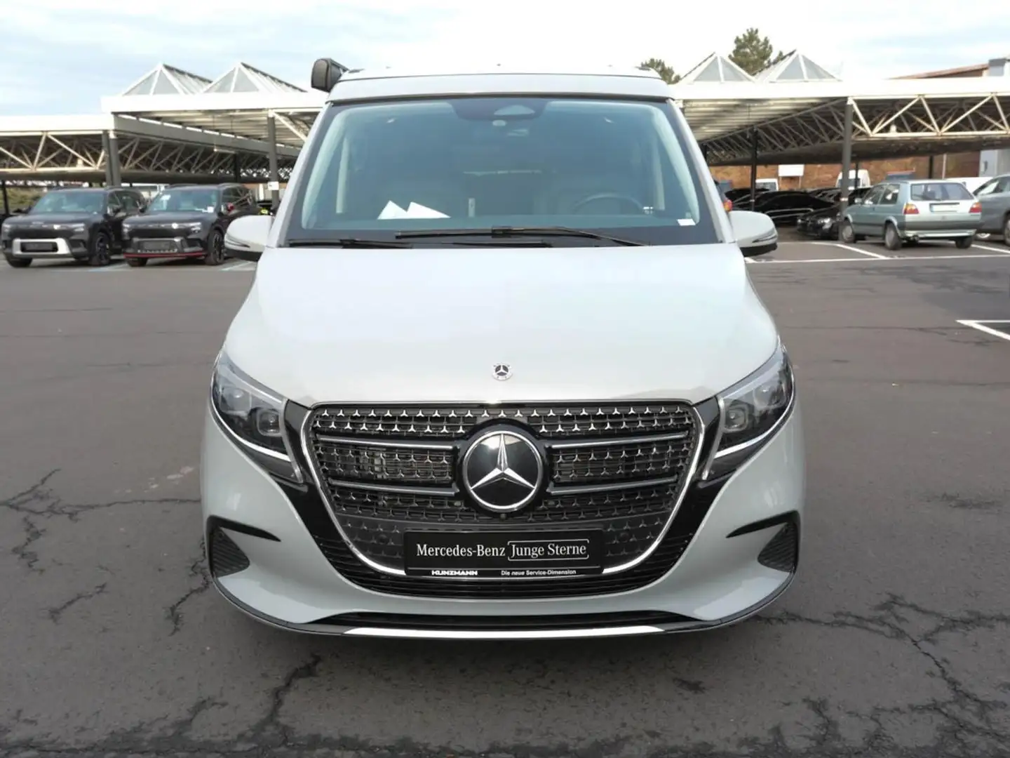 Mercedes-Benz V 300 d 4M Marco Polo Distronic Navi 360° AHK Grau - 2