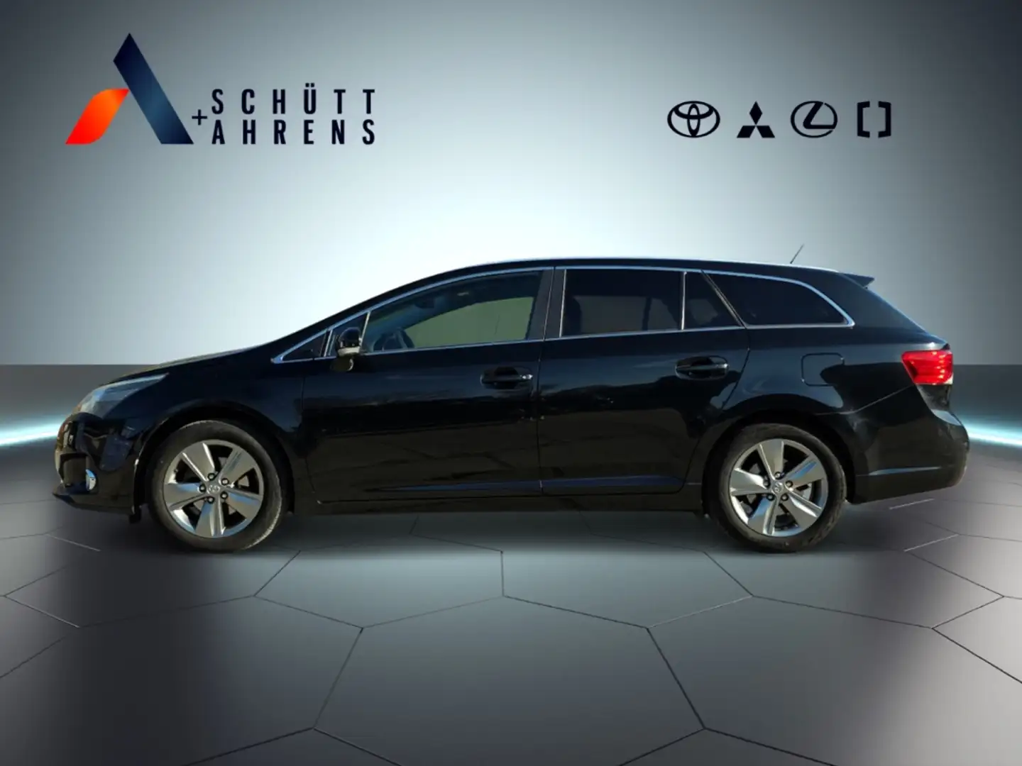 Toyota Avensis Kombi Temp ZV Bluetooth Freisprech Klimaautom Rege Negro - 2