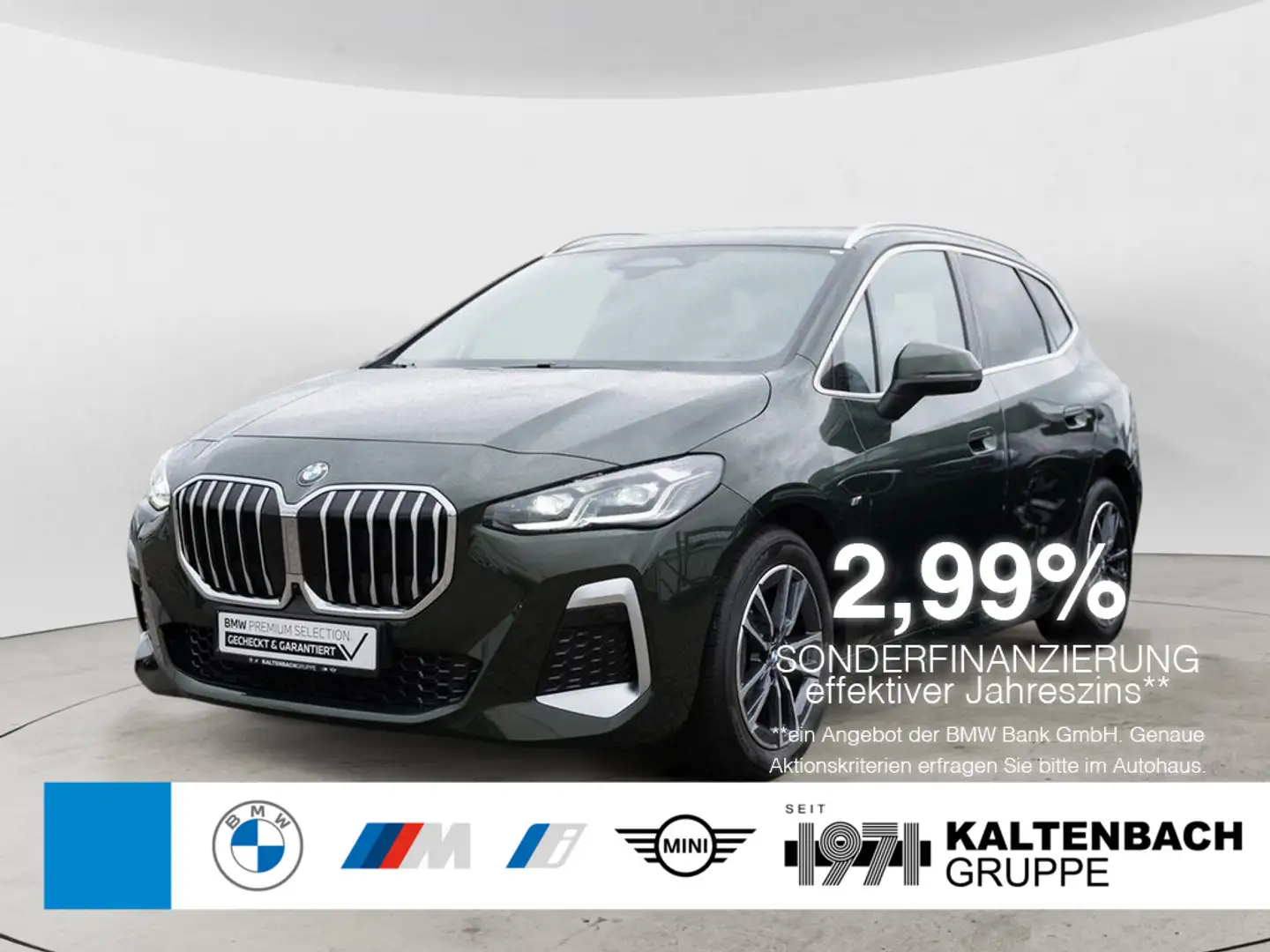 BMW 218 i Active Tourer M-Sportpaket PANO AHK HUD Verde - 1