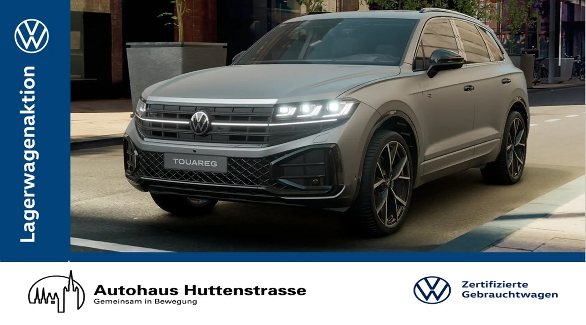 Volkswagen Touareg R-Line 3,0 l V6 TDI 4MOTION 286 PS Automatik Grau - 1