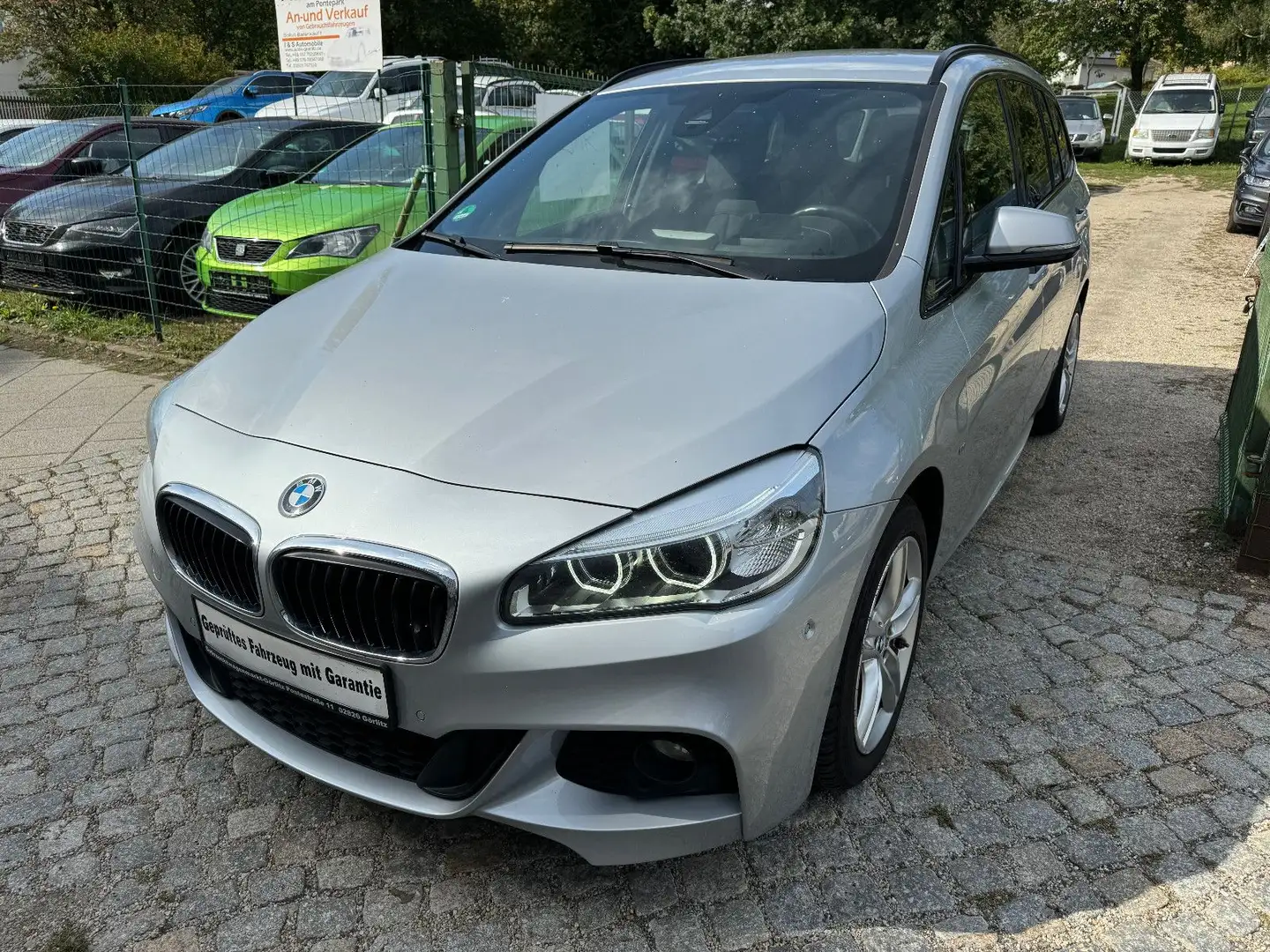 BMW 218 M-Sport Head-Up Alcantara AHK Silber - 1