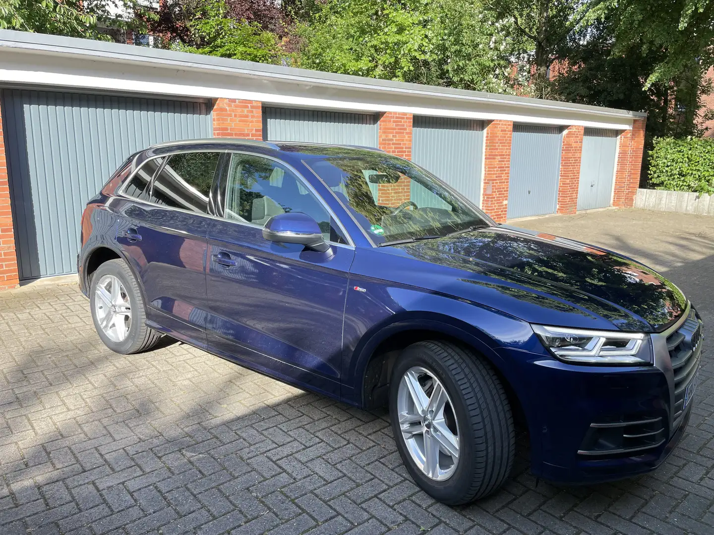 Audi Q5 Hybrid 50 TFSI e quattro S tronic sport Bleu - 2