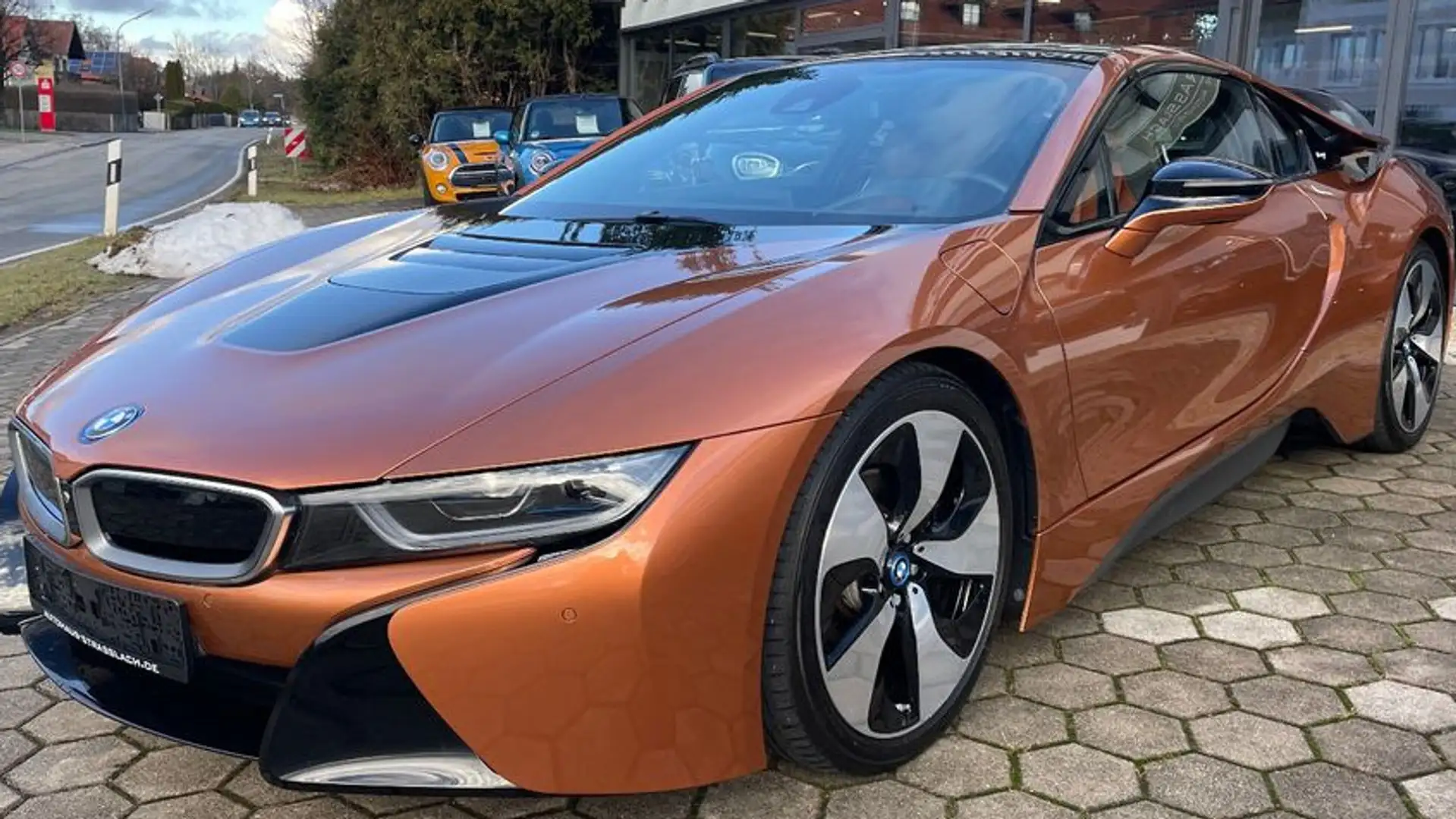 BMW i8 Coupé Orange - 1