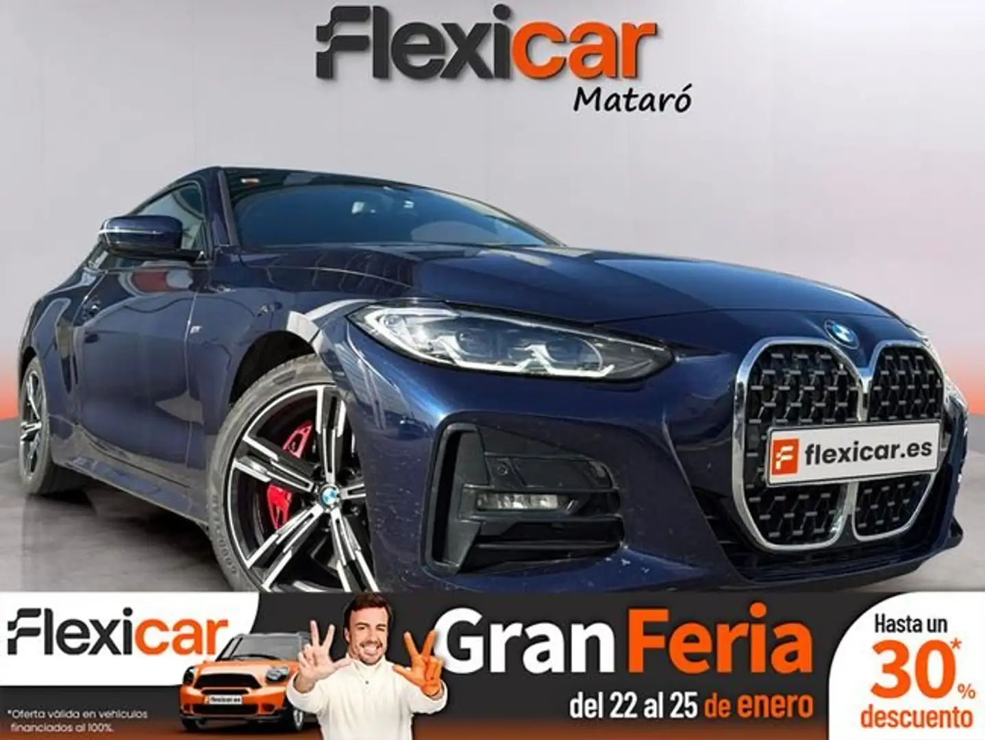 BMW 430 430i Bleu - 1