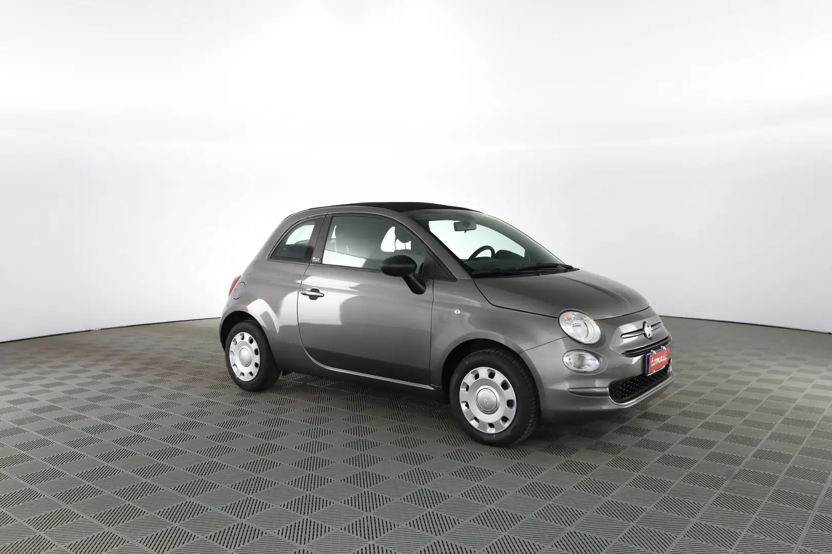 Fiat 500C 1.0 Hybrid Cult PREZZO REALE - NO VINCOLI Šedá - 2
