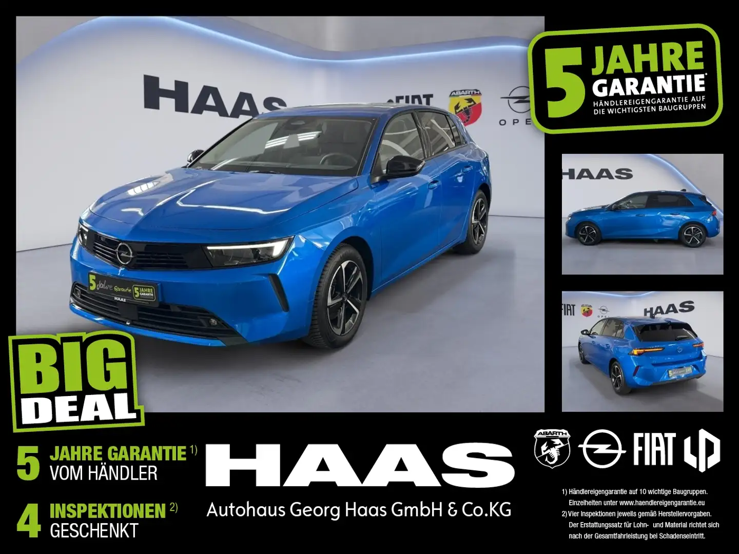 Opel Astra L 1.2 Turbo Edition LED+SHZ+Fernlichtass. Bleu - 1
