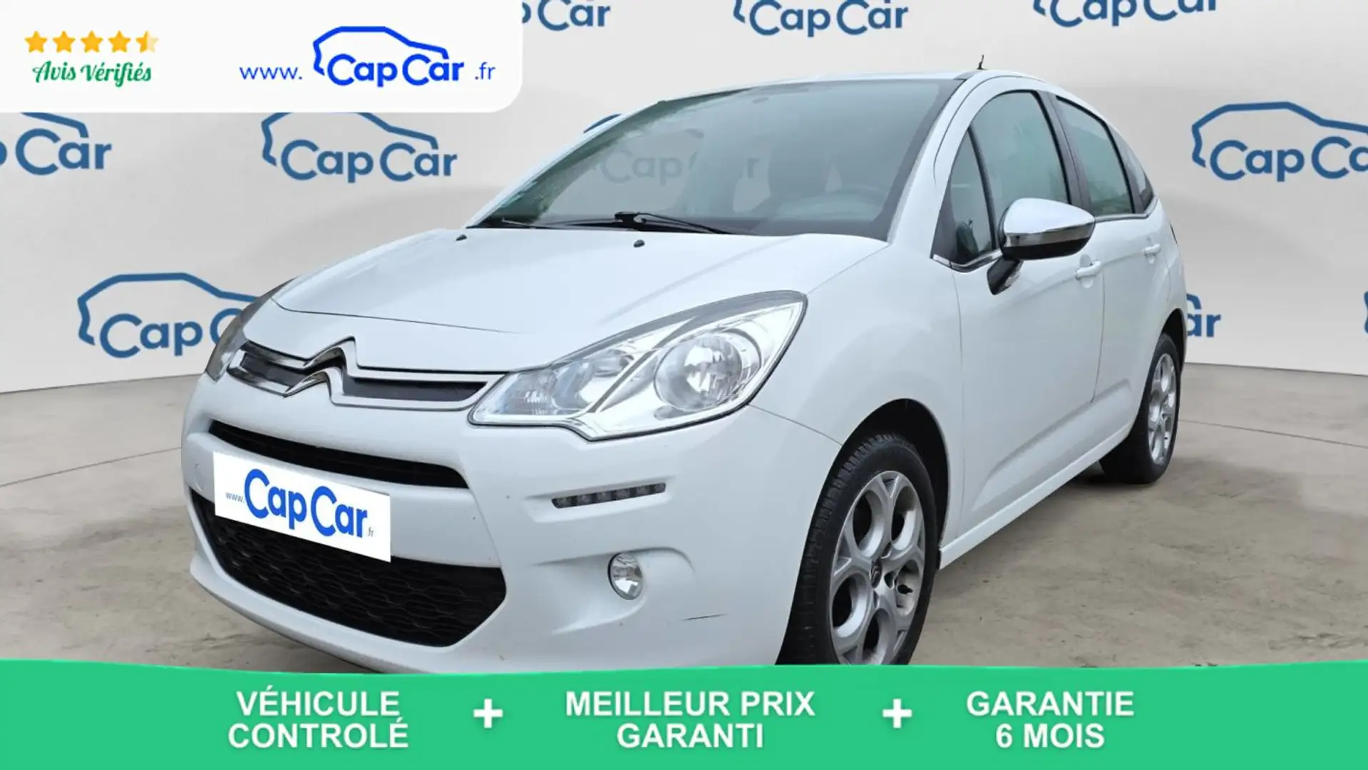 Citroen C3 1.0 Puretech 68 Feel Edition - 5 places Blanc - 1