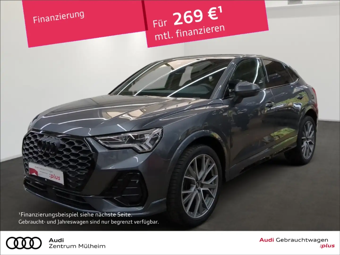 Audi Q3 Sportback 35 TFSI S line Navi virtual LED Grigio - 1