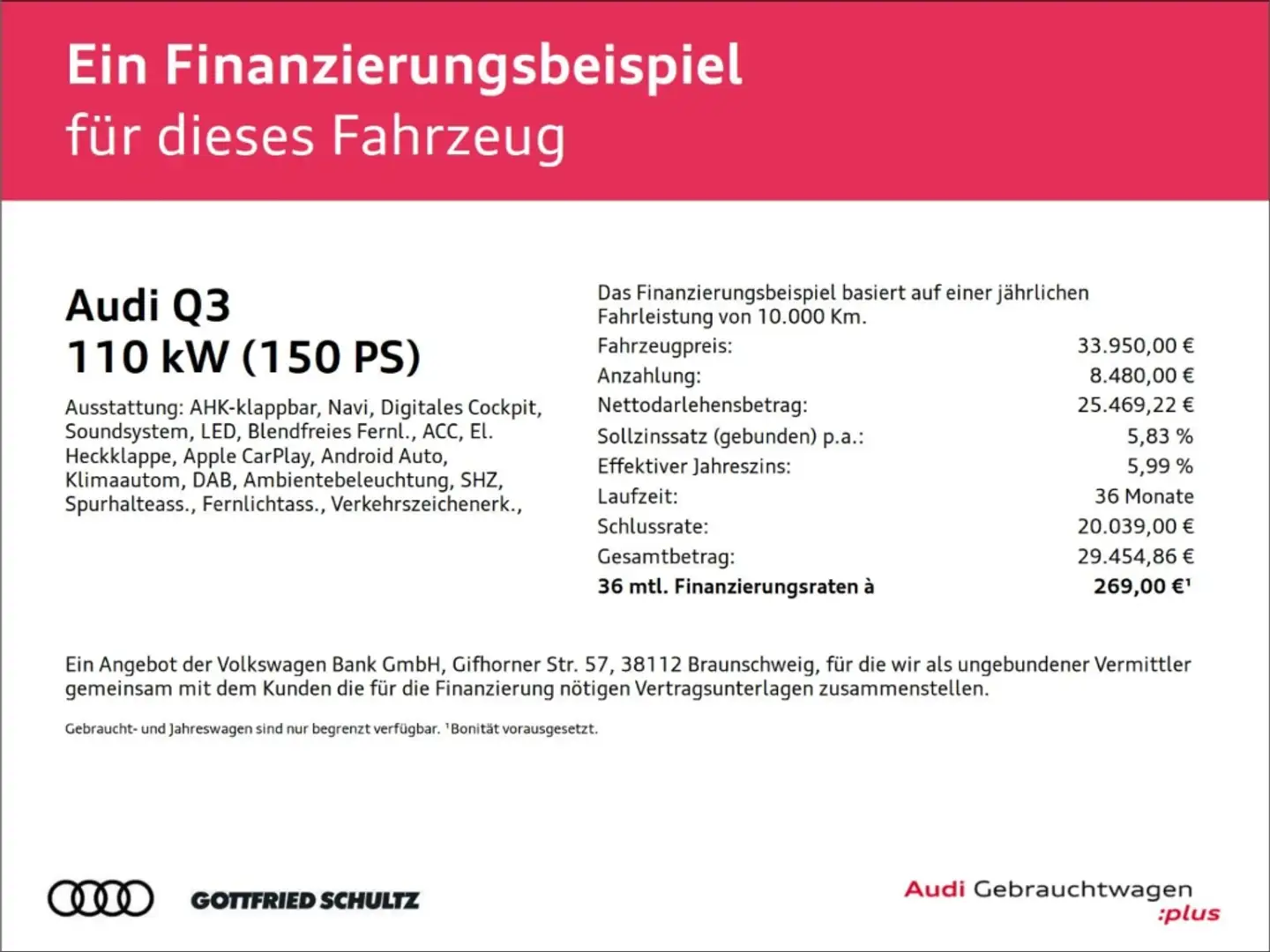 Audi Q3 Sportback 35 TFSI S line Navi virtual LED Grigio - 2