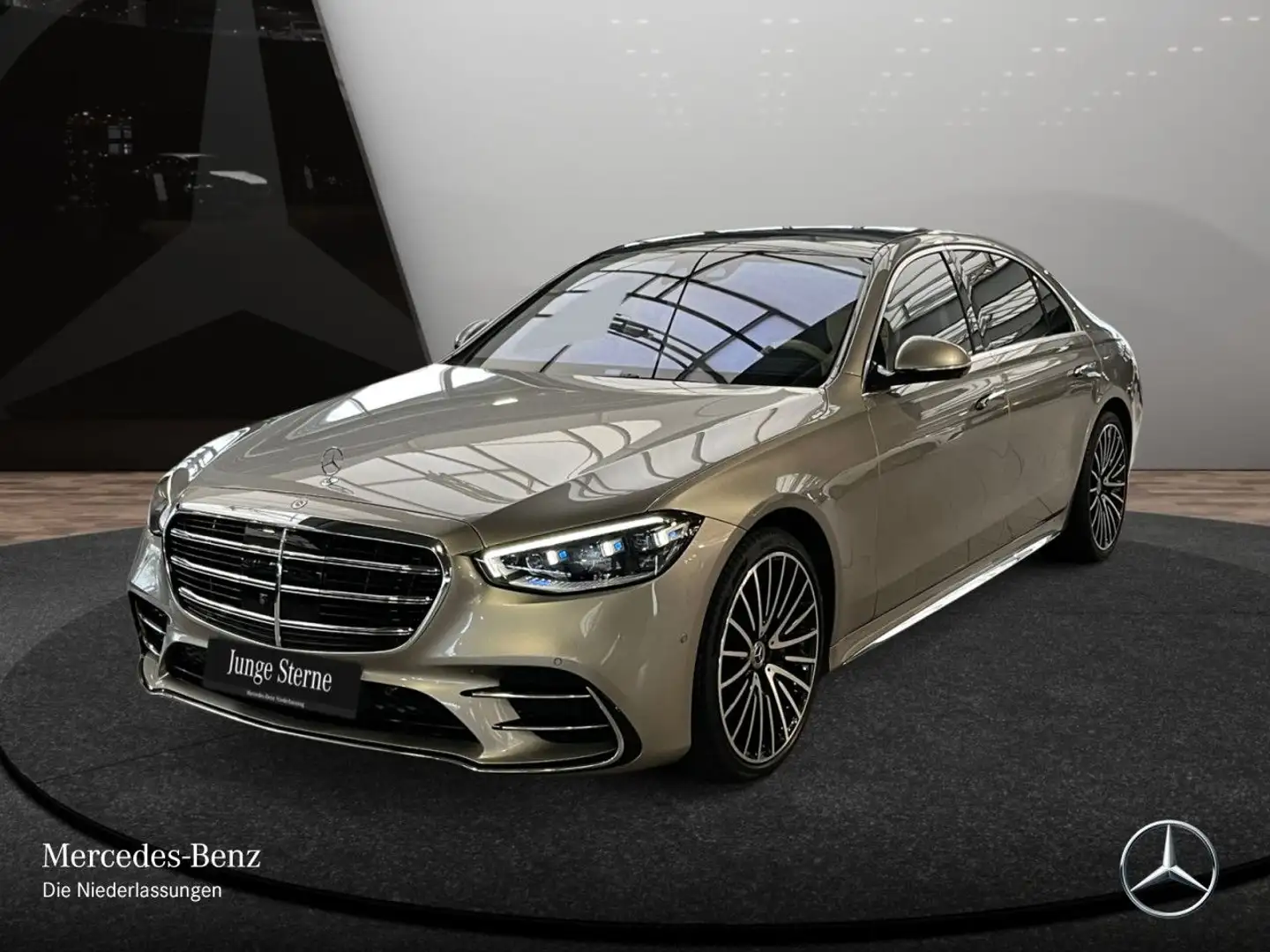 Mercedes-Benz S 350 d L 4M AMG+PANO+360+DIGITAL-L+BURMESTER4D+TV Silber - 2